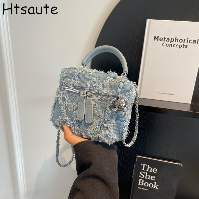Women Bags Jeans - 2024 New Designer Single Shoulder Bag