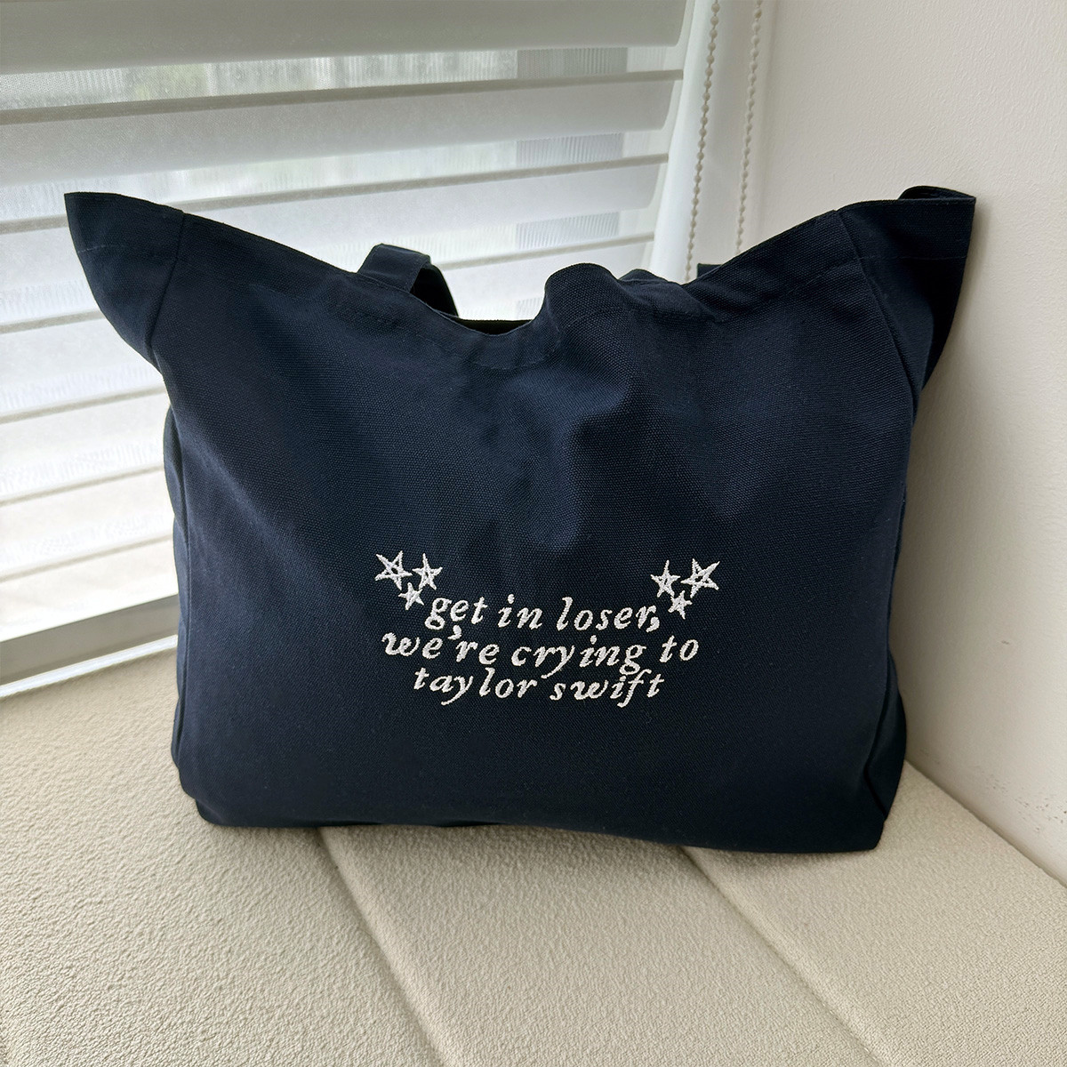 Women Bags Ck - American Vintage Style Cotton Canvas Tote