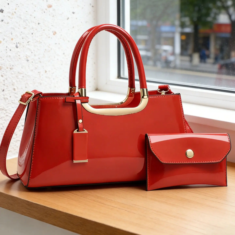 Women Bags Crossbody - Women's Handbag Set, Light Luxury PU