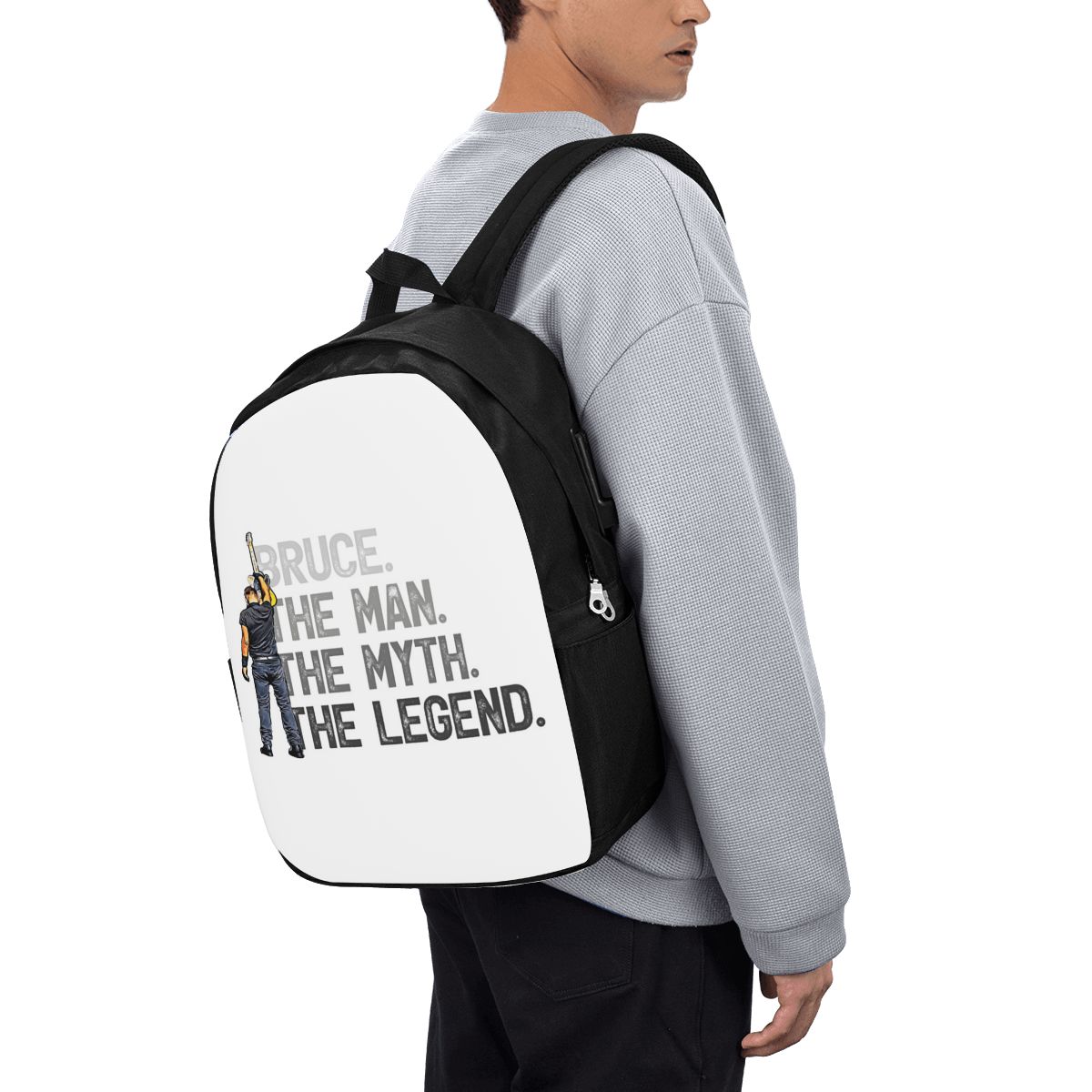 Women Bags Laptop - Bruce Springsteen Backpack Travel Notebook Bag