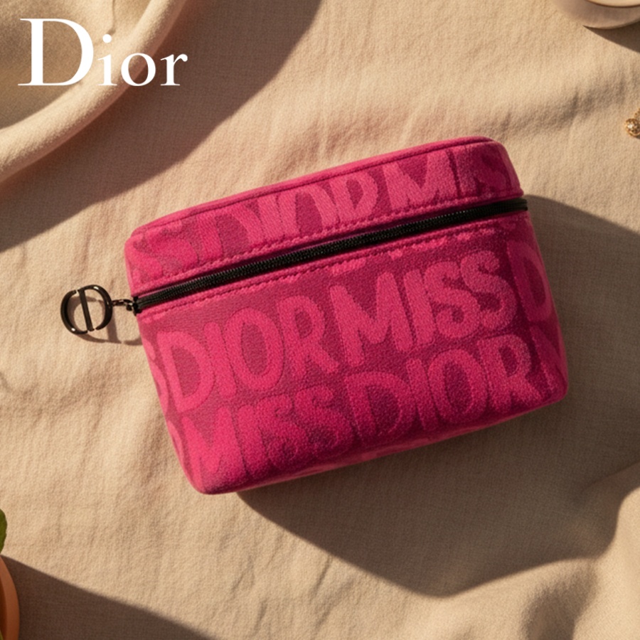 Women Bags Dior - Dior’s Bag Pink Cosmetic Bag For