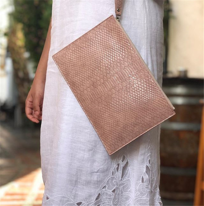 Women Bags In Dubai - Alirattan Dubai New PU Leather Clutch