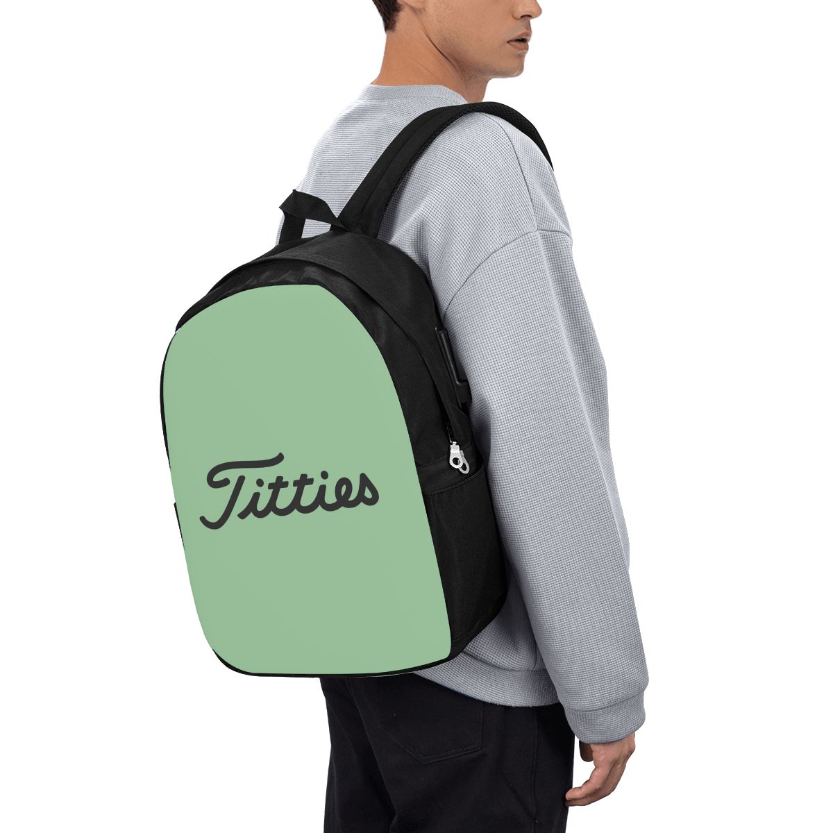 Women Bags Laptop - Titties Golf Ball Backpack Travel Notebook