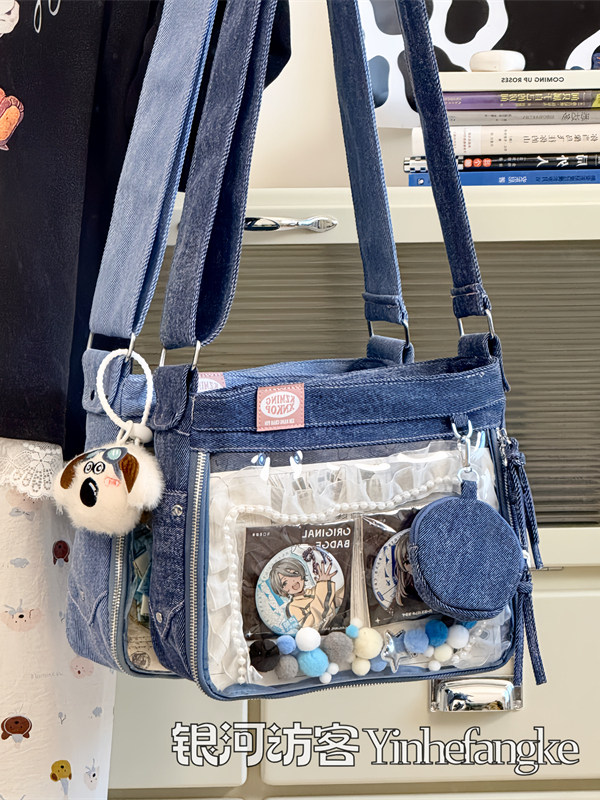 Women Bags Jeans - JIAERDI Harajuku Denim Ita Bags Women