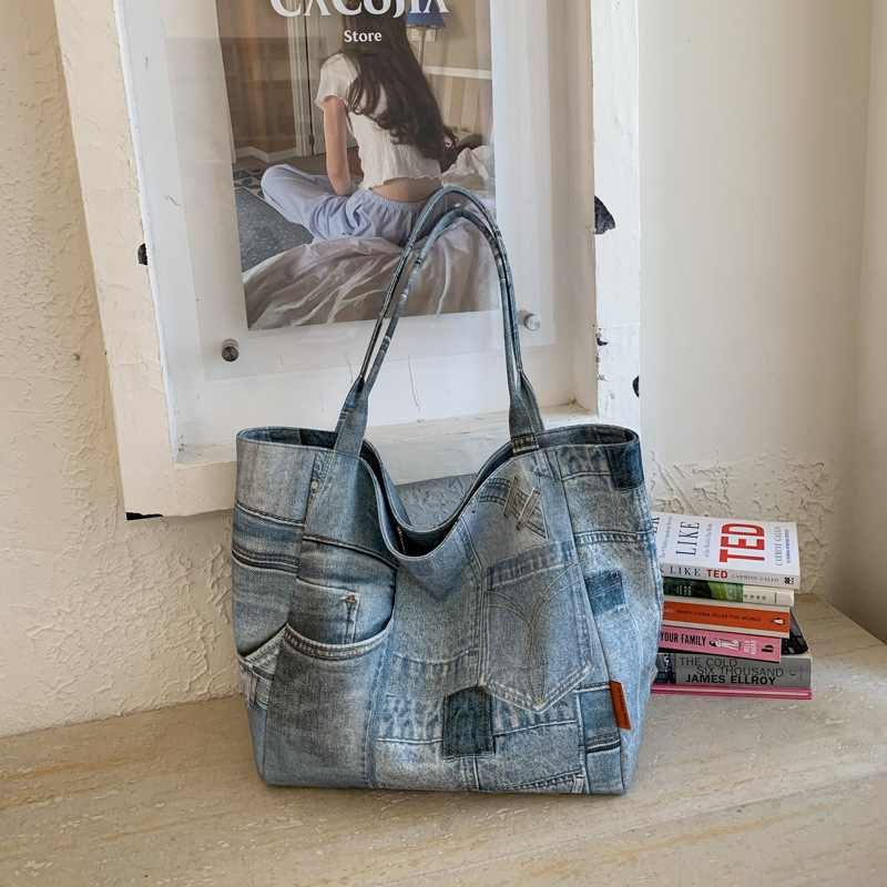 Women Bags Jeans - SHELKSBAG Jeans Ladies Purse for Women's