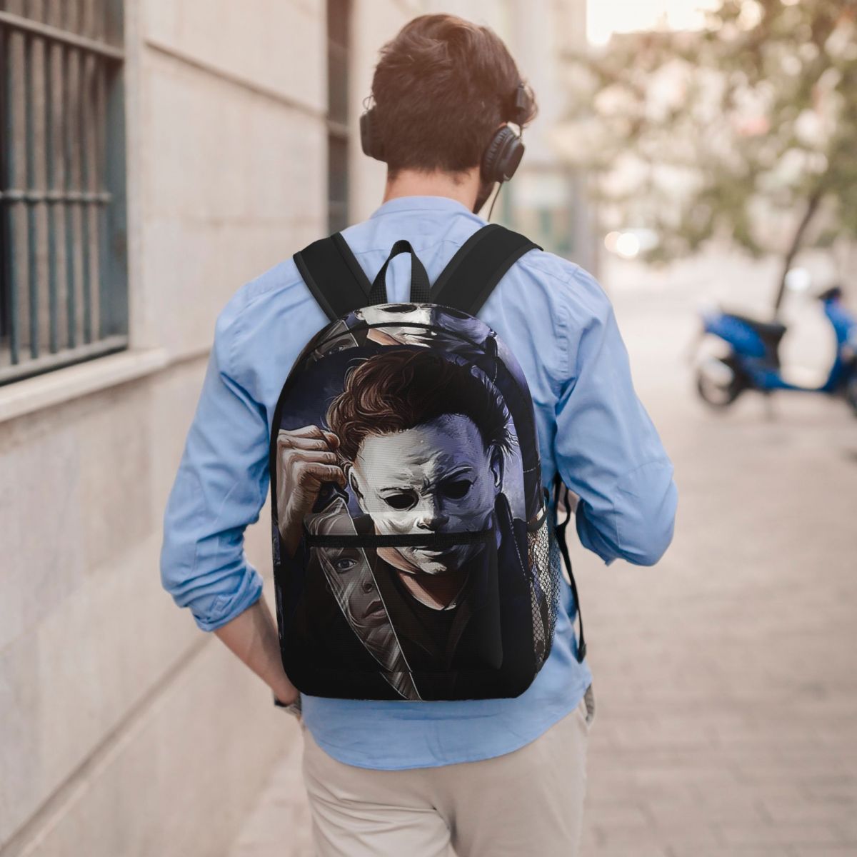 Women Bags Myer - Michael Myers Backpack Boys Girls BookBag