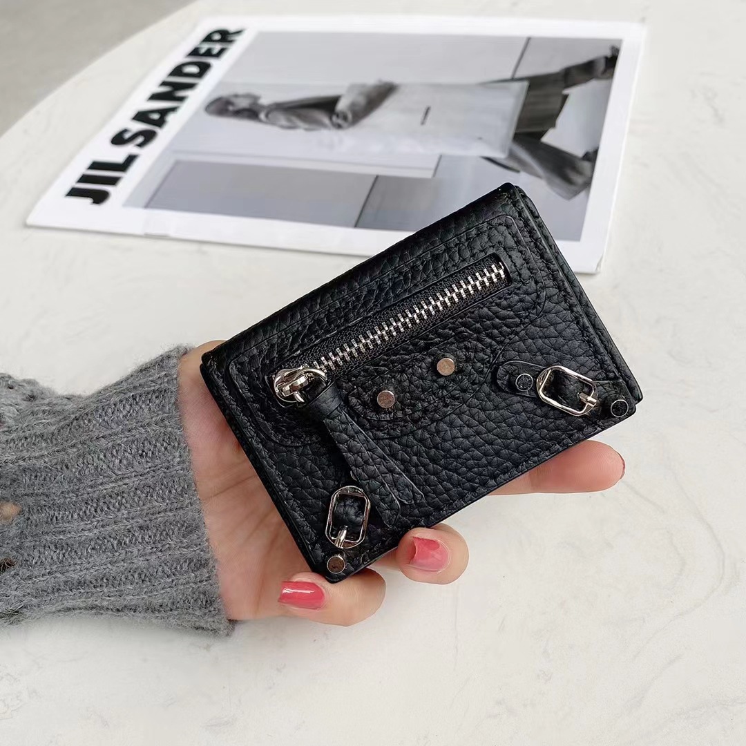 Women Bags Ck - Mini Short Women Wallets Genuine Leather