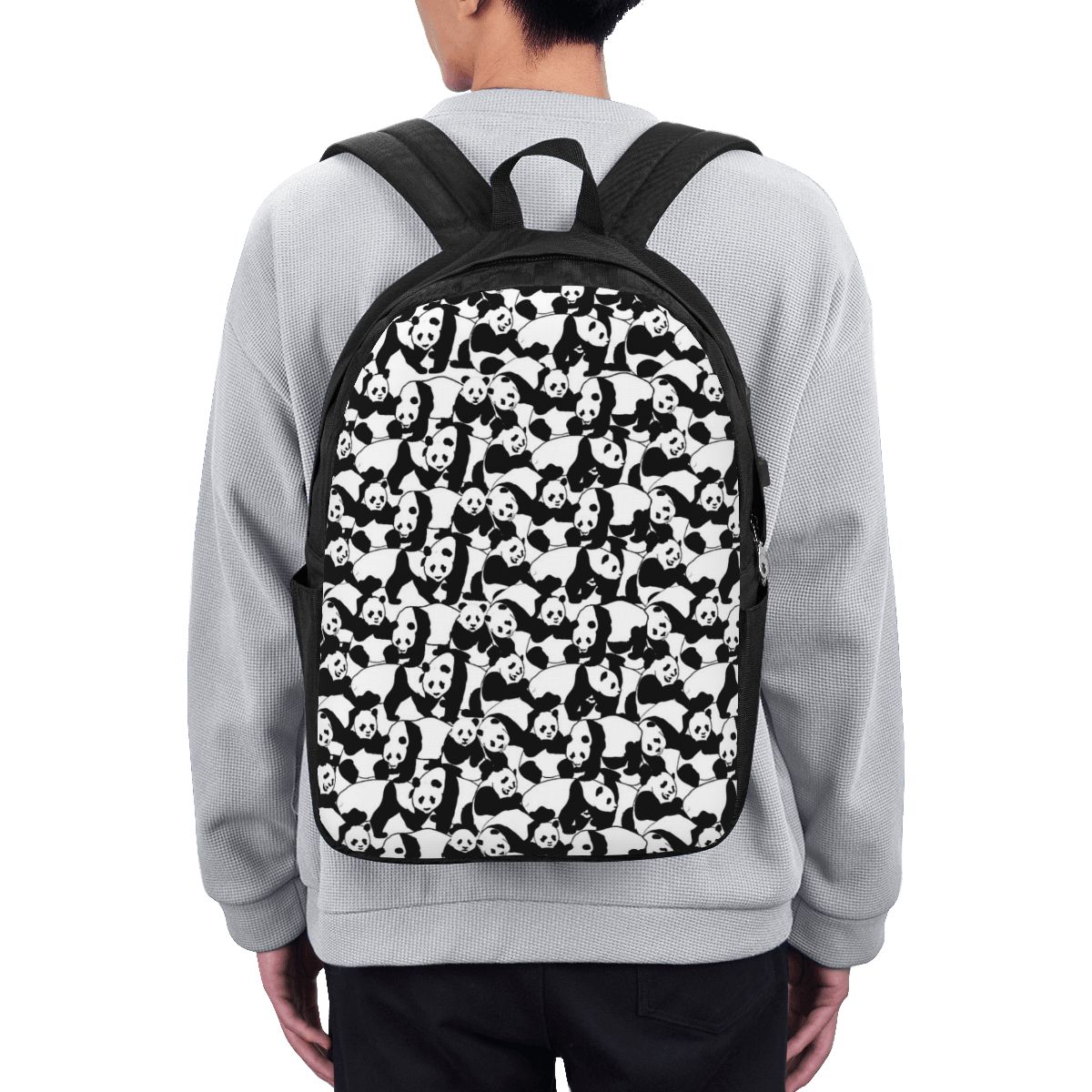 Women Bags Laptop - Panda Pattern Backpack Travel Notebook Bag