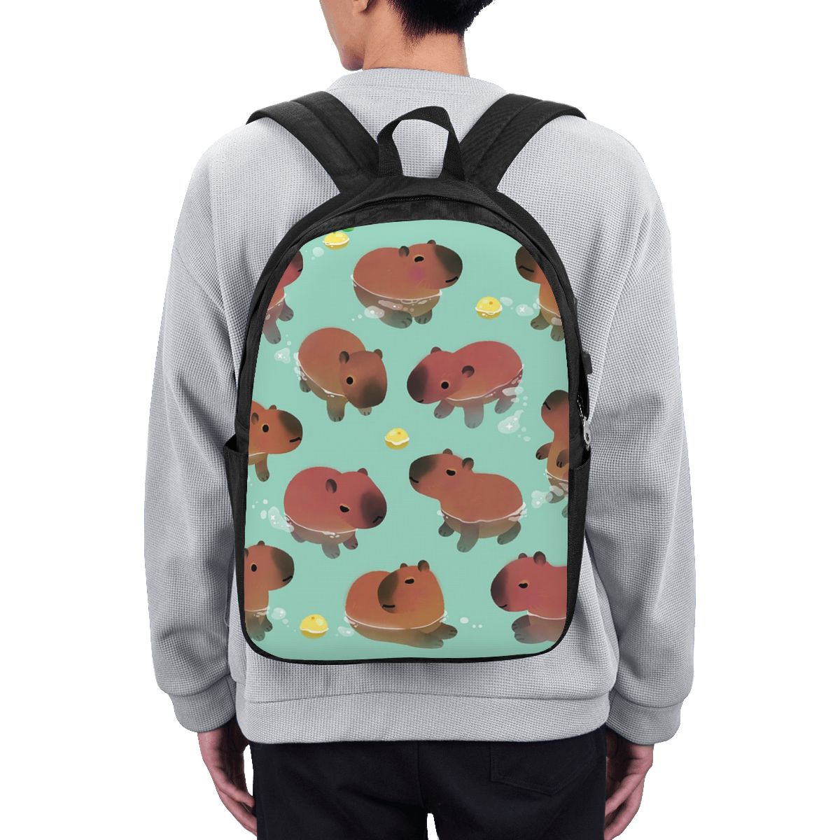 Capybara Animal Pattern Backpa - огляд і ціна Women Bags Laptop