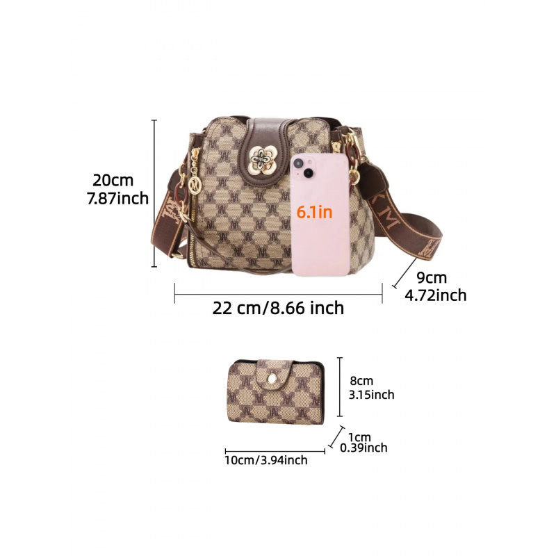 vintage letter printed shoulde - огляд і ціна Women Bags Crossbody