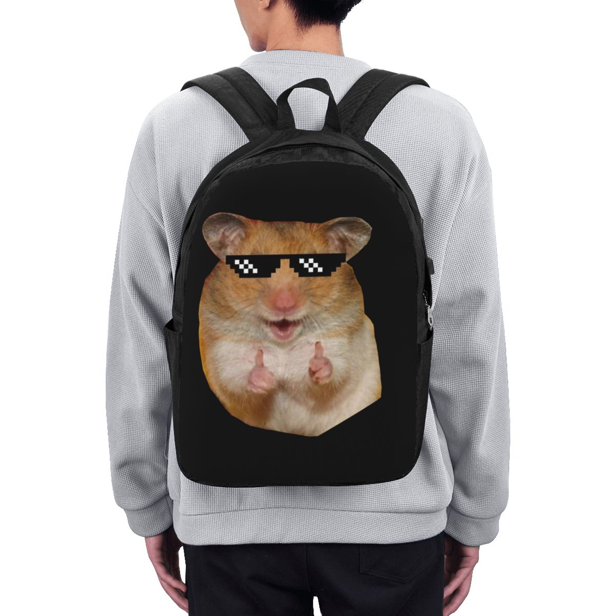 Funny Hamster Backpack Travel  - огляд і ціна Women Bags Laptop