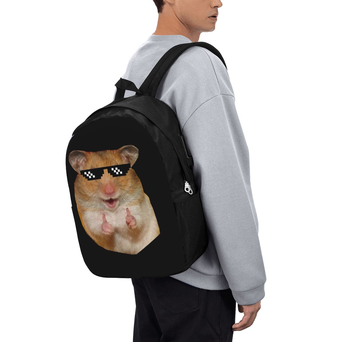 Funny Hamster Backpack Travel  - огляд і ціна Women Bags Laptop