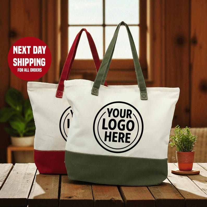 Custom Logo Tote Bag Personali - огляд і ціна Women Bags Company
