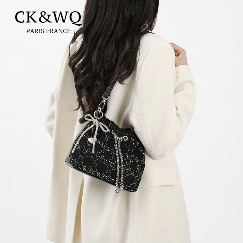 CK&WQ Spring Summer Drawstring - огляд і ціна Women Bags Ck