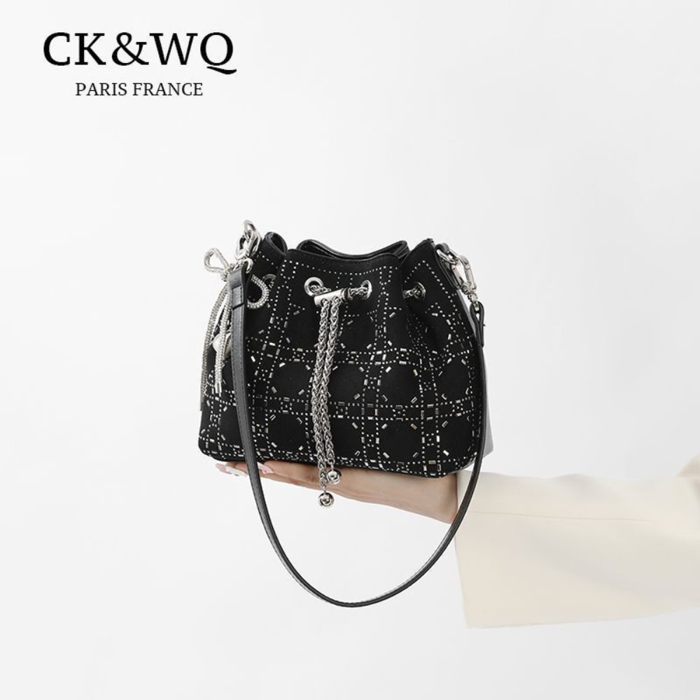 CK&WQ Spring Summer Drawstring - огляд і ціна Women Bags Ck