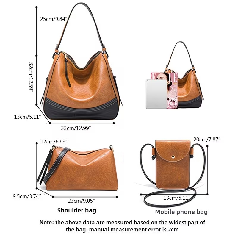 Women's Bag Set - 4-piece Set. - огляд і ціна Women Bags Crossbody