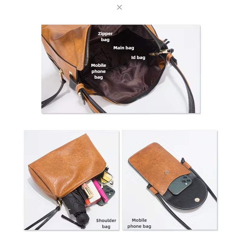 Women's Bag Set - 4-piece Set. - огляд і ціна Women Bags Crossbody