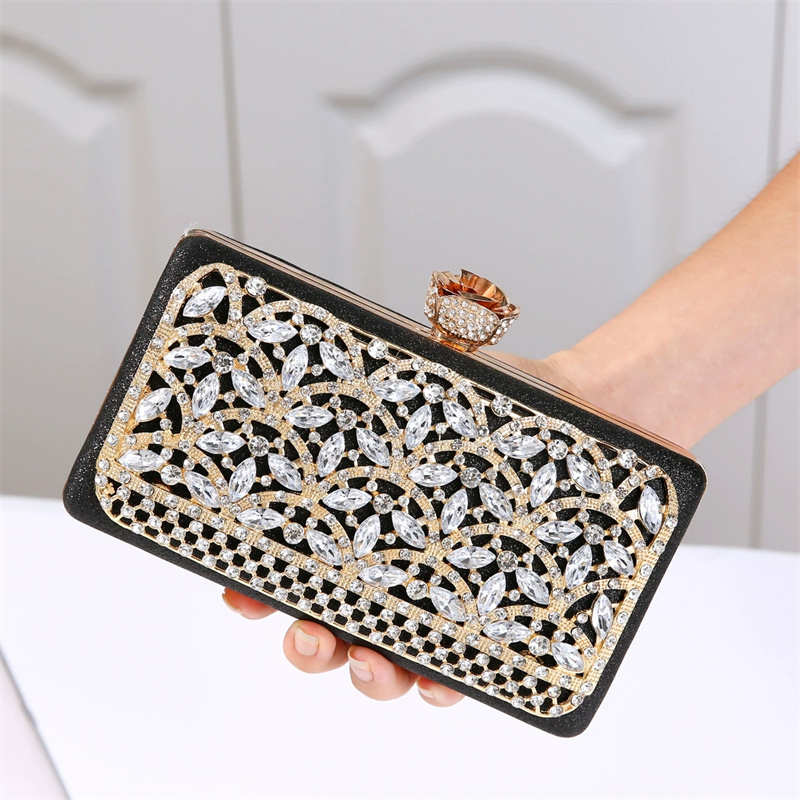 Luxury Diamond Metal Frame Eve - огляд і ціна Women Bags In Dubai