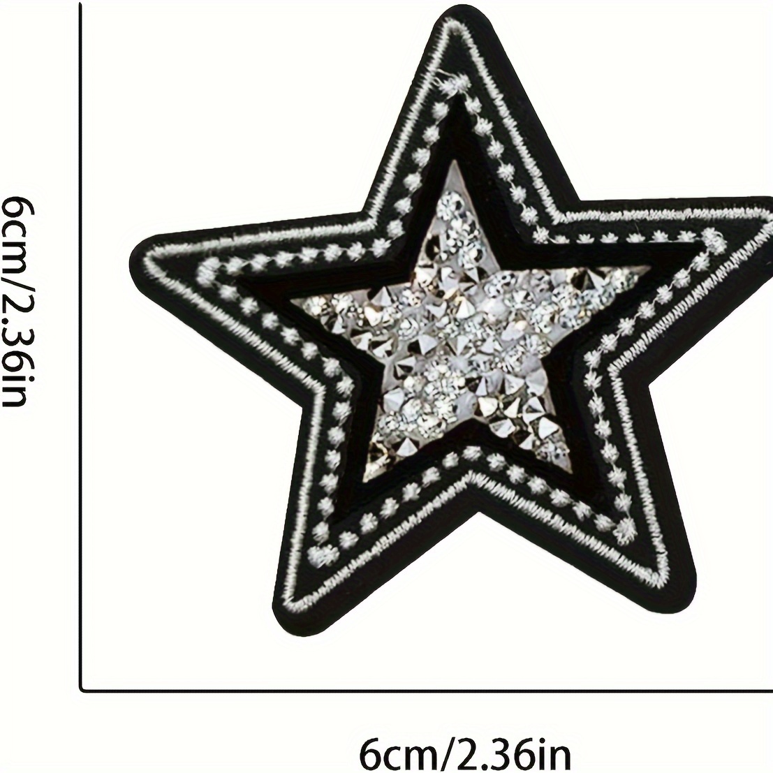 5 PCS Black and White Twinkle  - огляд і ціна Women Bags Jeans