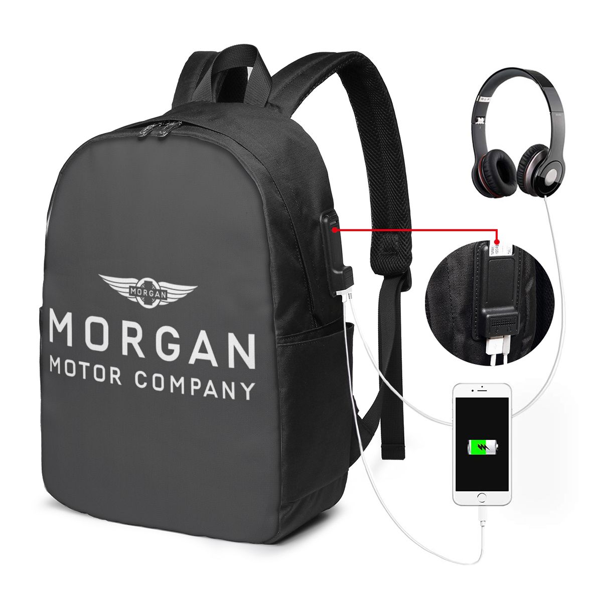 Morgan Motor Car Company Backp - огляд і ціна Women Bags Laptop