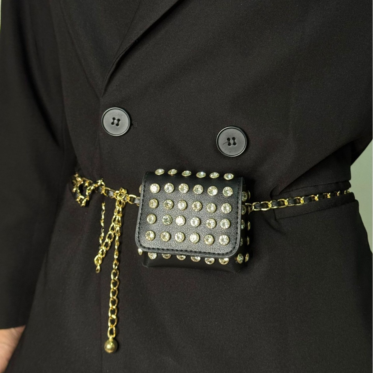 Fashion Rivet Mini Waistpack S - огляд і ціна Women Bags Jeans