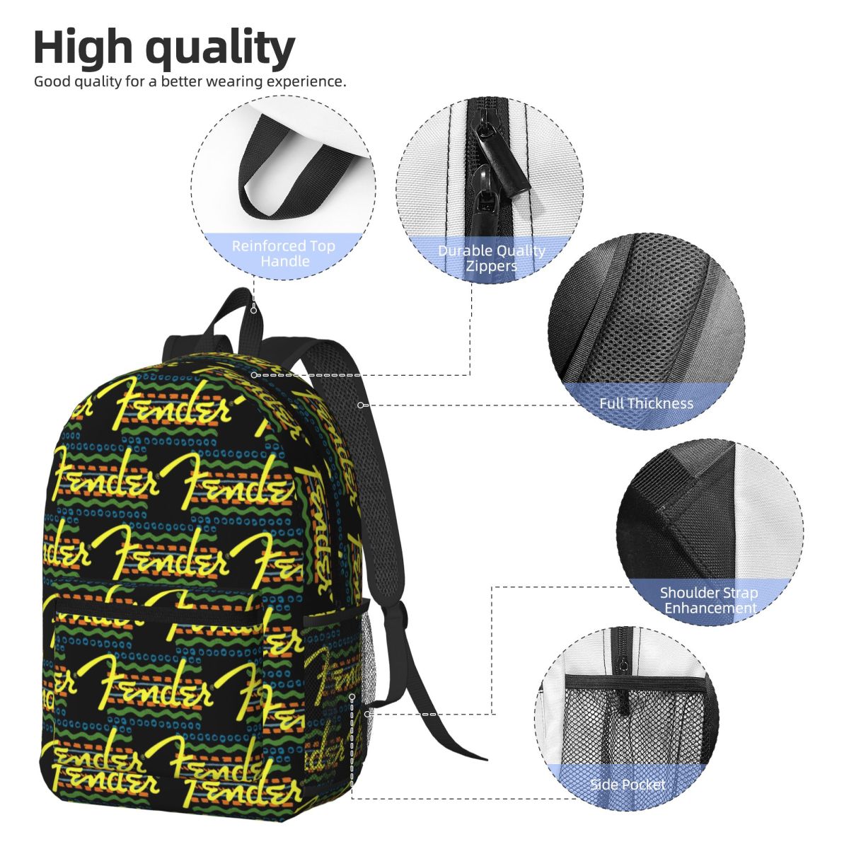 90s Music Company Fender Guita - огляд і ціна Women Bags Company