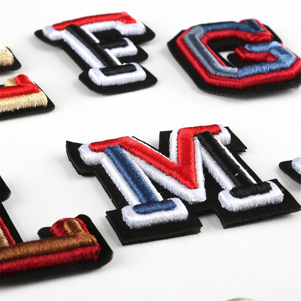 26Pcs A-Z Letters Patches Alph - огляд і ціна Women Bags Jeans