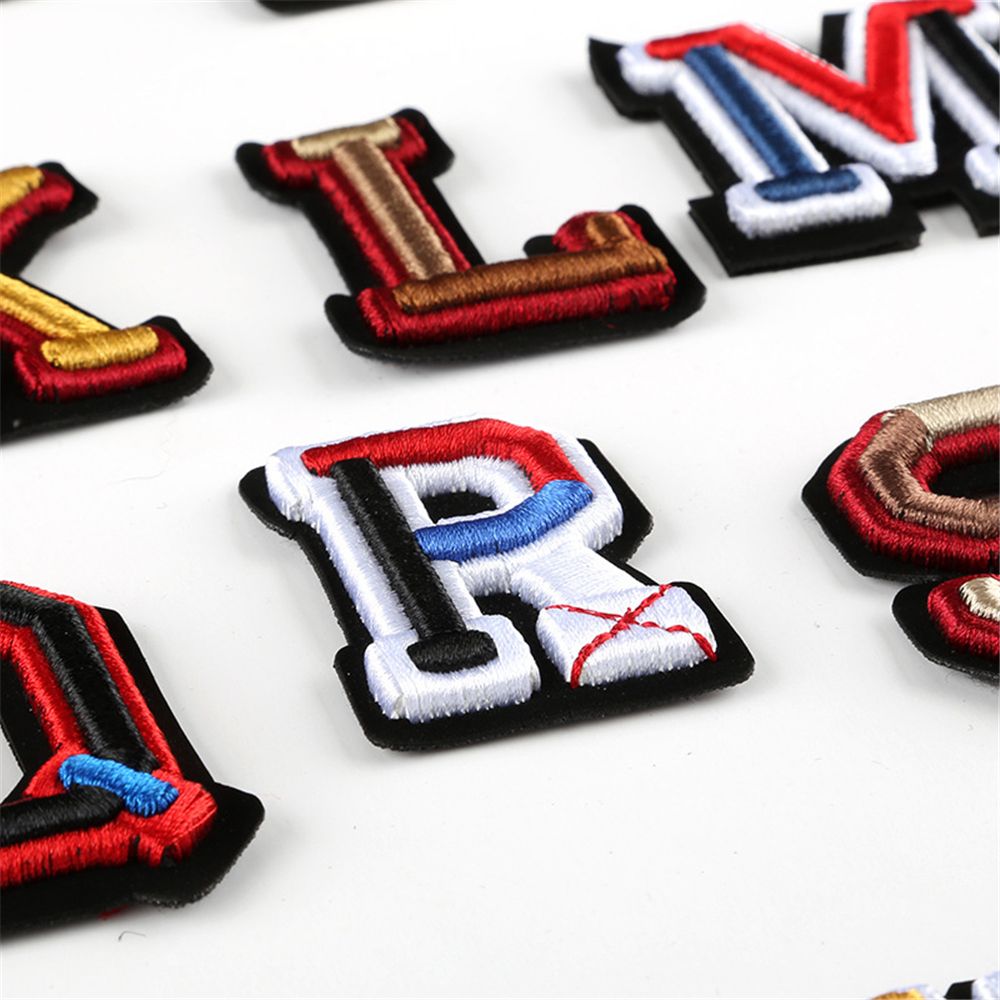 26Pcs A-Z Letters Patches Alph - огляд і ціна Women Bags Jeans