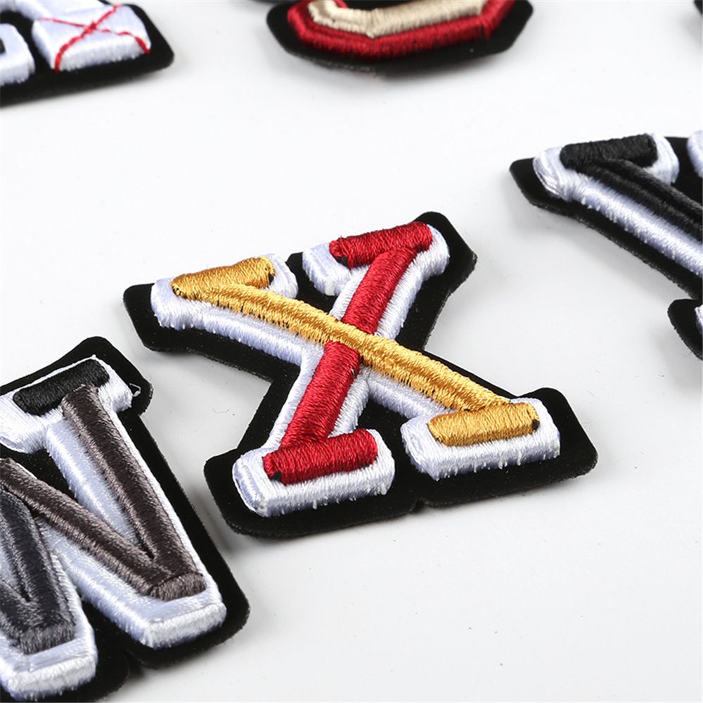 26Pcs A-Z Letters Patches Alph - огляд і ціна Women Bags Jeans