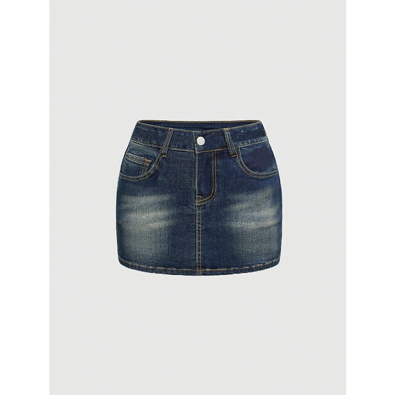 Summer Denim Retro Short Skirt - огляд і ціна Women Bags Jeans