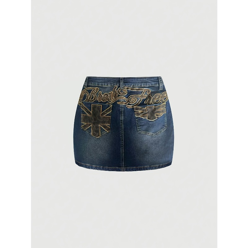 Summer Denim Retro Short Skirt - огляд і ціна Women Bags Jeans