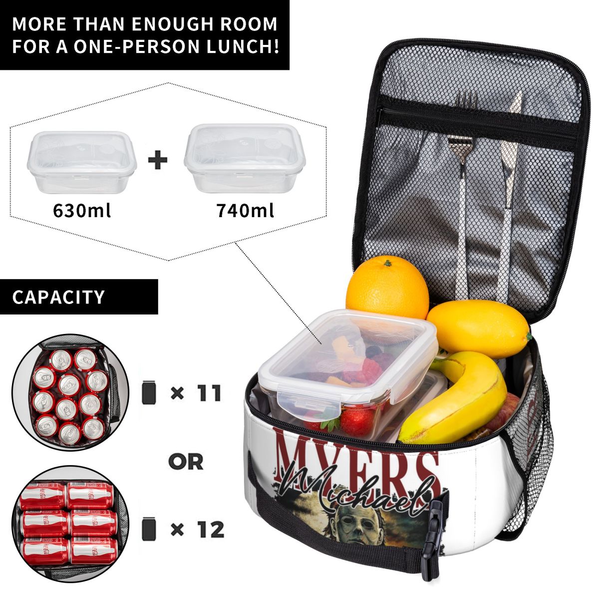 Michael Myers Insulated Lunch  - огляд і ціна Women Bags Myer