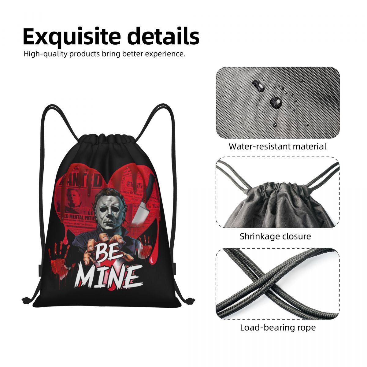 Michael Myers Halloween Horror - огляд і ціна Women Bags Myer