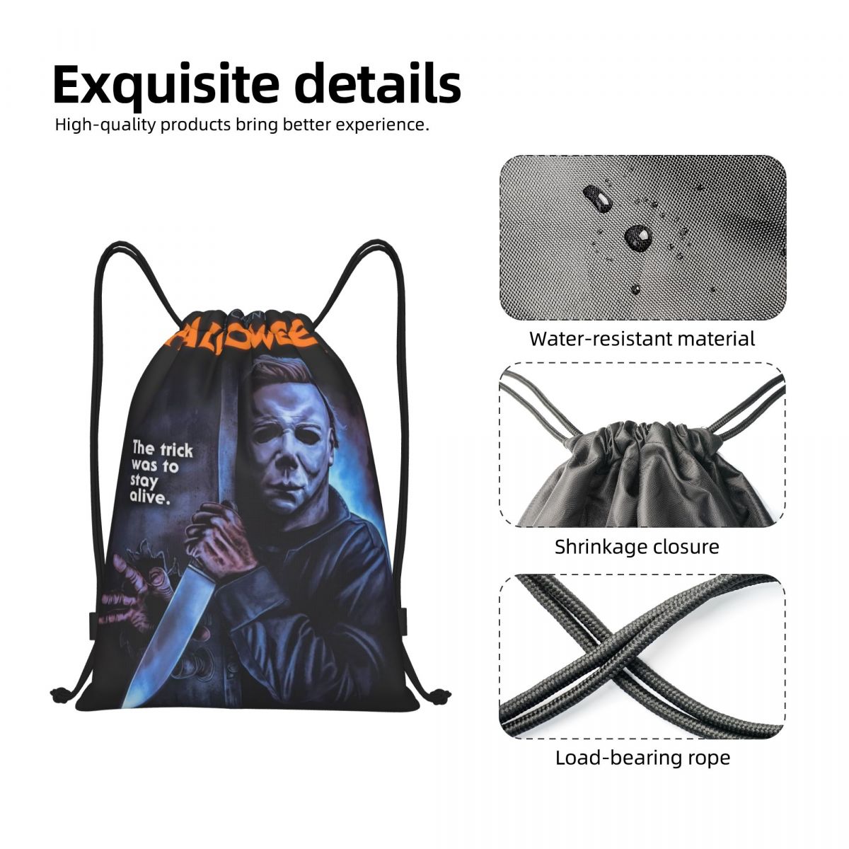 Custom Michael Myers Halloween - огляд і ціна Women Bags Myer
