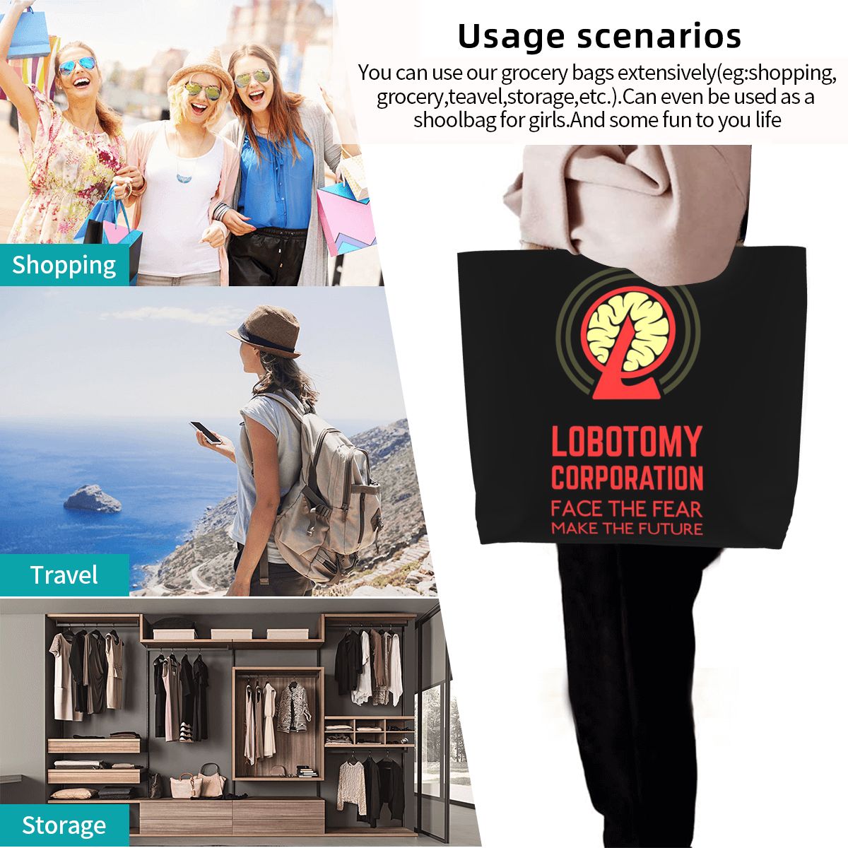 Limbus Company Shopping Tote B - огляд і ціна Women Bags Company