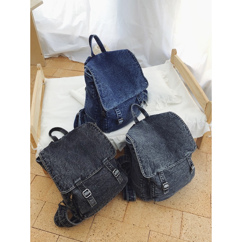 Vintage Denim Backpack For Wom - огляд і ціна Women Bags Jeans