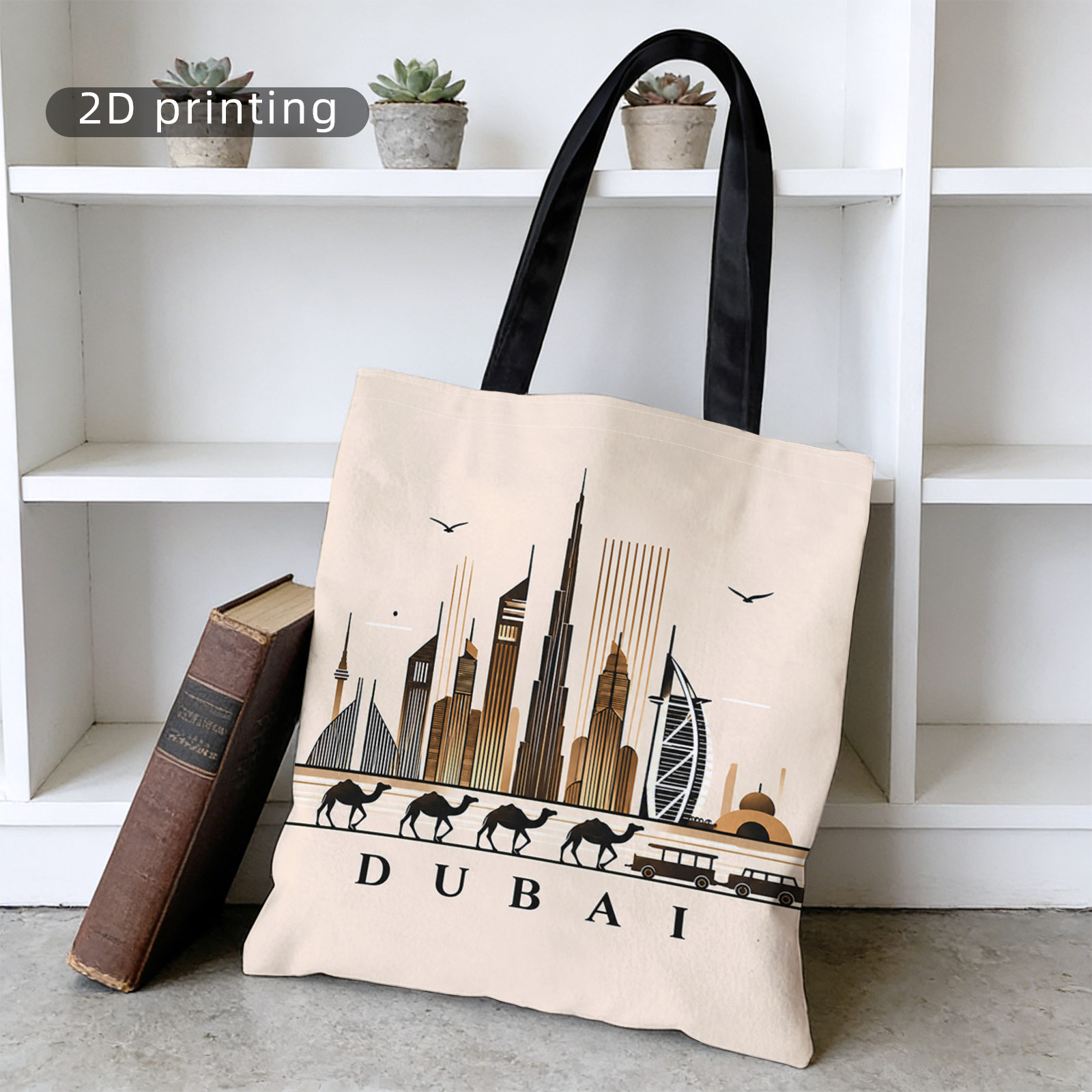 Pattern Printing Handbag Large - огляд і ціна Women Bags In Dubai