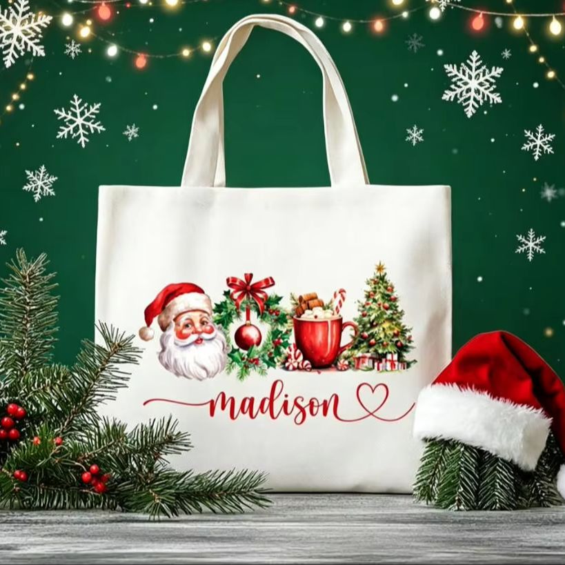 Large Canvas Tote Bag Personal - огляд і ціна Women Bags Company