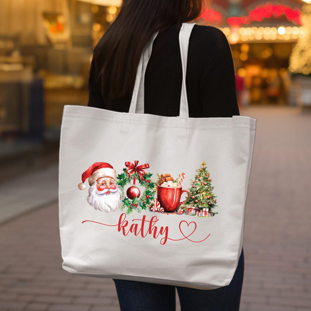 Large Canvas Tote Bag Personal - огляд і ціна Women Bags Company