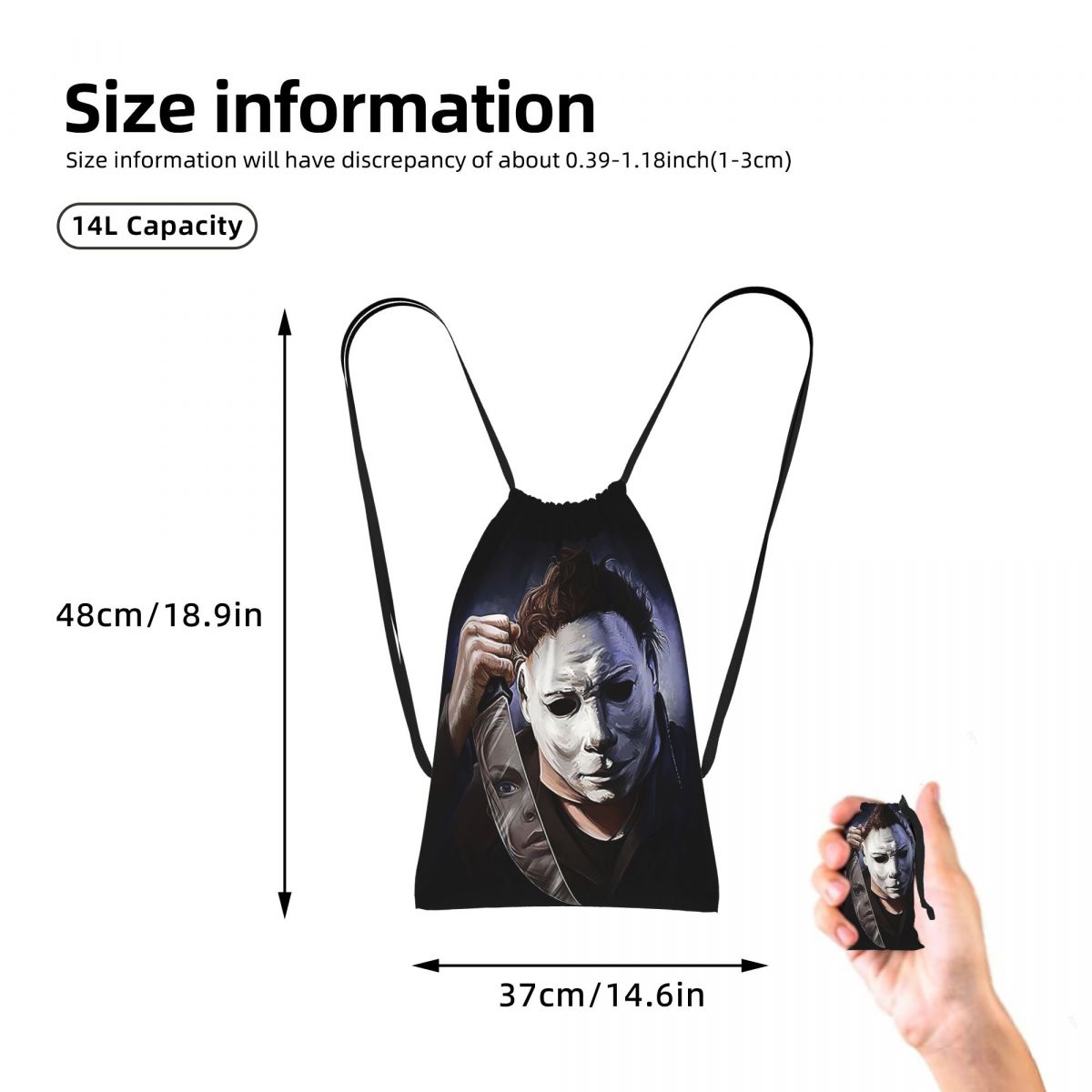 Michael Myers Drawstring Backp - огляд і ціна Women Bags Myer