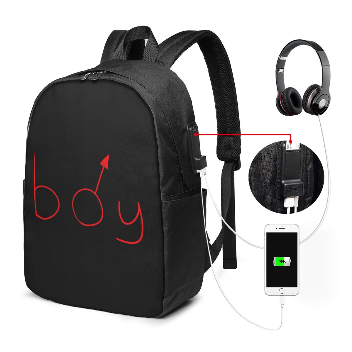 Boymoder Hat And Shirt Backpac - огляд і ціна Women Bags Laptop