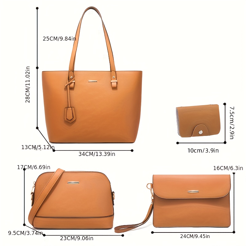 4pcs Fashion Women's Bag Sets  - огляд і ціна Women Bags Crossbody