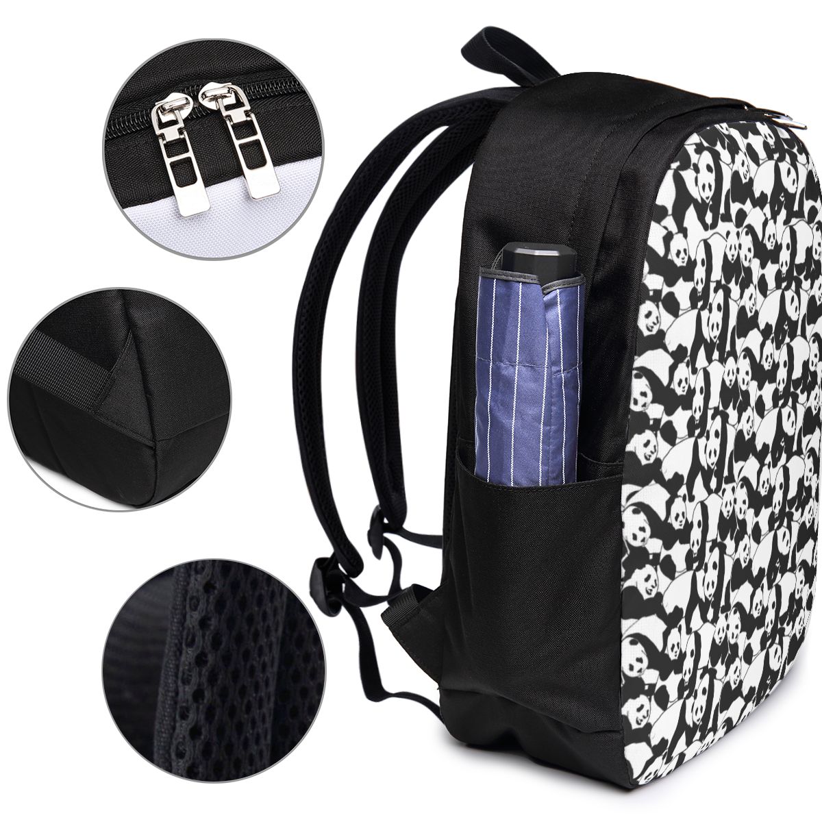 Panda Pattern Backpack Travel  - огляд і ціна Women Bags Laptop