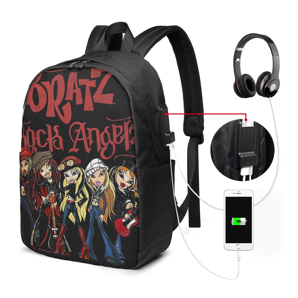 Bratz Rock Angelz Group Shot B - огляд і ціна Women Bags Laptop