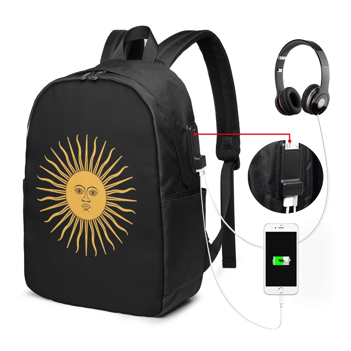Sun Of May Flag Of Argentina B - огляд і ціна Women Bags Laptop