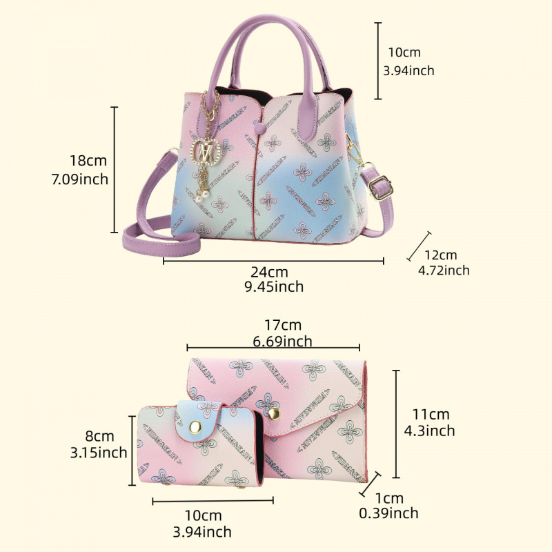 Gradient Women's Three-piece S - огляд і ціна Women Bags Crossbody